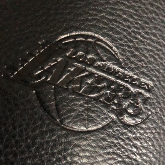 Los Angeles LAKERS UNISEX crossbody leather multy purpose bag fits 15” laptop - Picture 1 of 16